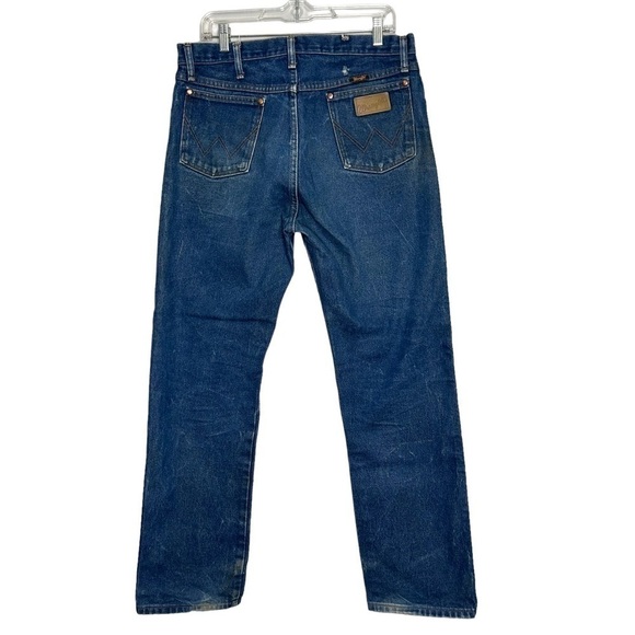 Distressed Wrangler Western Style Jeans - Picture 1 of 10